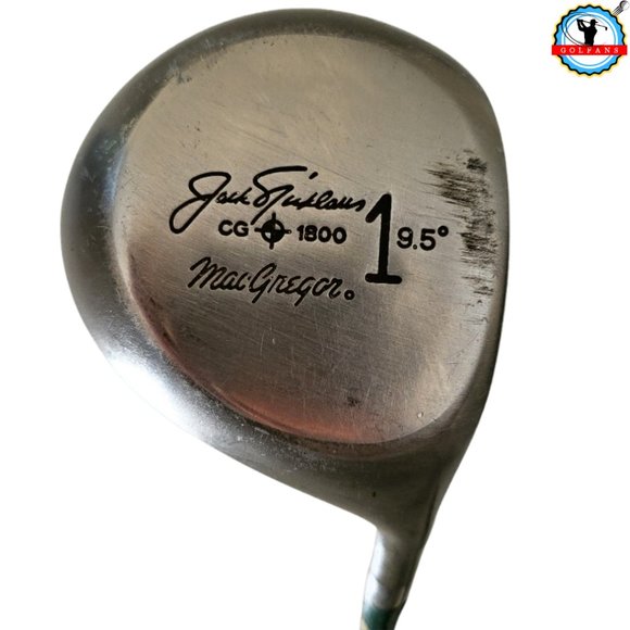 MacGregor Other - Macgregor Jack Nicklaus CG 1800 9.5° Driver Stiff-Flex Steel Shaft (Needs Grip)